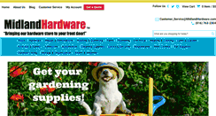 Desktop Screenshot of midlandhardware.com