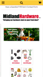 Mobile Screenshot of midlandhardware.com